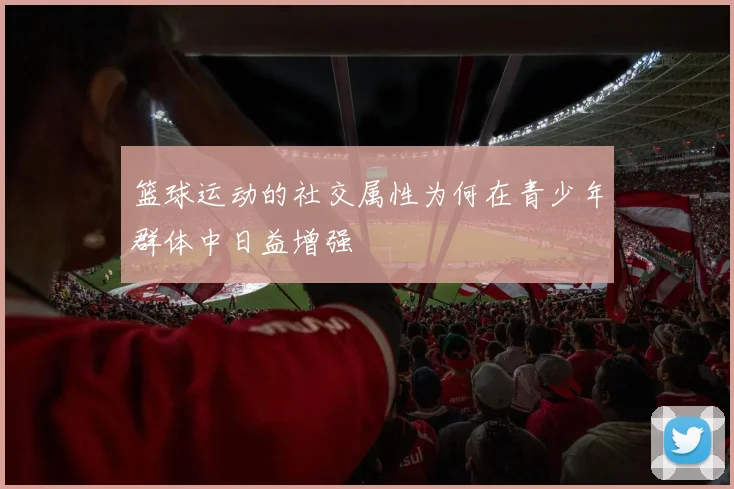 篮球运动的社交属性为何在青少年群体中日益增强